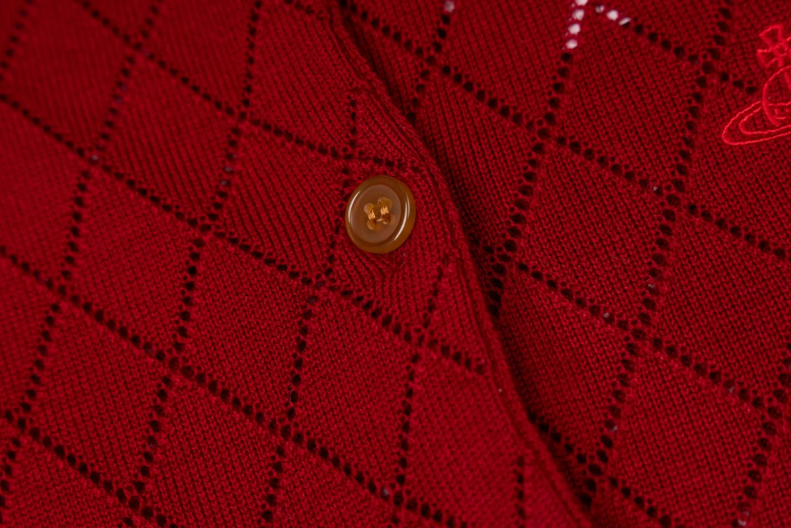 VIVI161# vivienne west wood 25FW October Tokyo show new model diamond pattern classic red label cardigan Size: 1 yard (90-110 pounds) 2 yards (110-130 pounds) 3 yards (130-150 pounds) Color: red, apricot, black